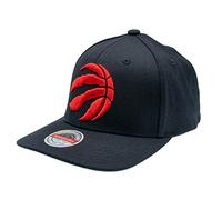 Mitchell & Ness NBA/HWC Team Ground 2.0 Classic Red Curved Snapback - Toronto Raptors, Noir
