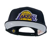 Mitchell & Ness NBA/HWC Wool Solid Snapback - Los Angeles Lakers, Noir