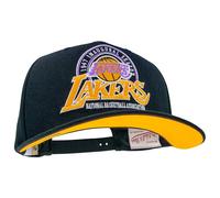 Mitchell & Ness NBA Inaugural Team Pro Crown Snapback Casquette de baseball LOS Angeles Lakers, réglable, homme, femme, enfant, unisexe, printemps, été, automne, hiver