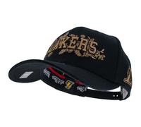 Mitchell & Ness NBA Morning Haze Classic Red Snapback Casquette de baseball, Noir/doré, 82 % acrylique, 15 % laine, 3 % élasthanne, réglable, pour homme, femme, enfant, unisexe, printemps, été