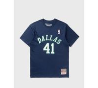 Mitchell & Ness NBA N&N TEE DALLAS MAVERICKS DIRK NOWITZKI #41 men Shortsleeves|Team Tees blue taille: XL