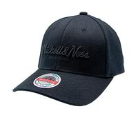 Mitchell & Ness NBA NBL/BLK Casquette de baseball avec logo classique Rouge, Noir, OB, taille unique