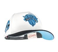 Mitchell & Ness NBA Remix Logo Pro Crown Casquette snapback New York Knicks Blanc/Noir