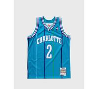 Mitchell & Ness NBA Swingman Jersey Charlotte Hornets Road 1992-93 Larry Johnson #2 men Jerseys blue taille: L