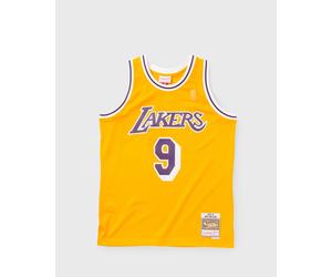 Mitchell & Ness NBA Swingman Jersey Los Angeles Lakers 1996-97 Nick Van Exel #9 men Jerseys yellow taille: S