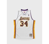 Mitchell & Ness NBA Swingman Jersey Los Angeles Lakers Alternate 2002-03 Shaquille O'Neal #34 men Jerseys white taille: S