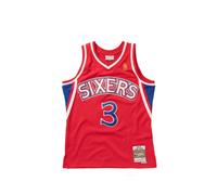 Mitchell & Ness NBA Swingman Jersey Philadelphia 76ers Road 1996-97 Allen Iverson #3 men Jerseys red taille: L