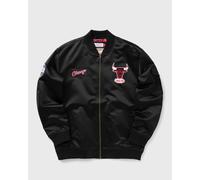 Mitchell & Ness NBA TEAM LEADER SATIN BOMBER VINTAGE LOGO CHICAGO BULLS men Bomber Jackets black taille: M