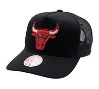 Mitchell & Ness NBA Team Logo Classic Trucker - Chicago Bulls, Noir