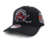 Mitchell & Ness NBA Timeline Classic Red Snapback Casquette Toronto Raptors Black, Noir , taille unique