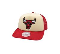 Mitchell & Ness NBA Vintage Block Trucker Casquette Chicago Bulls Crème/rouge