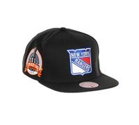 Mitchell & Ness New York Rangers NHL Top Spot Original Fit Noir Casquette Snapback Réglable