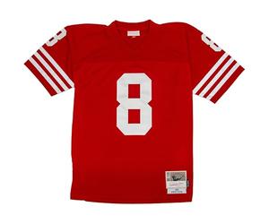 Mitchell & Ness NFL Legacy Throwbacks Collection Jersey Trikot San Francisco 49ers - Steve Young, XXL, Scarlet