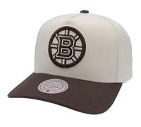 Mitchell & Ness NHL Fashion Basic 2T Pro Snapback Casquette de baseball - Boston Bruins, crème