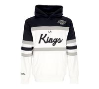 Mitchell & Ness - NHL Head Coach Sweat à capuche Los Angeles Kings - Homme - Sweatshirts et sweats à capuche - Blanc - Taille: L
