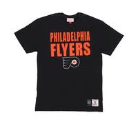Mitchell & Ness - NHL Légendaire Slub Tee Célébration de l'équipe de hockey - Homme - Tops - Noir - Taille: S