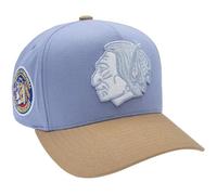 Mitchell & Ness NHL Pro Crown Casquette Snapback Chicago Blackhawks Blue/Kaki