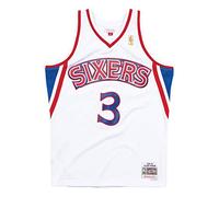 Mitchell & Ness NBA Swingman Jersey Philadelphia 76ers Home 1996-97 Allen Iverson #3 men Jerseys white taille: XL