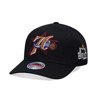 Mitchell & Ness Philadelphia 76ers Love This Game Edition Hardwood Classic Red Flex Snapback Casquette, Noir , taille unique