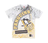 Mitchell & Ness - Pittsburgh Penguins Burst Tee - Homme - Tops - Multicolore - Taille: XL