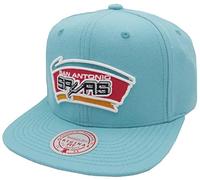 Mitchell & Ness San Antonio Spurs Teal Team Ground 2.0 Snapback HWC Casquette de baseball, bleu sarcelle, taille unique
