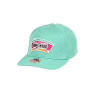Mitchell & Ness San Antonio Spurs Turquoise NBA Team Ground 2.0 Stretch Snapback HWC Cap - One-Size