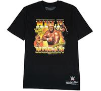Mitchell & Ness Wrestlemania (WWE) Legends T-shirt à manches courtes 100 % coton pour homme, femme, enfant, unisexe, printemps, été, automne, hiver, lutte, Hulk Hogan, S