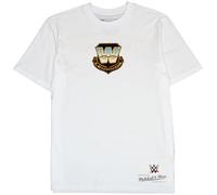 Mitchell & Ness Wrestlemania (WWE) Legends T-shirt à manches courtes 100 % coton pour homme, femme, enfant, unisexe, printemps, été, automne, hiver, lutte, Hulk Hogan 2, S