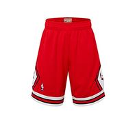 Mitchell & Ness NBA Swingman Shorts Chicago Bulls Road 1997-98 men Sport & Team Shorts red taille: XL