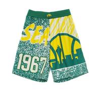 Mitchell & Ness - Shorts de Basket NBA Jumbotron Sublimés - Homme - Sport - Multicolore - Taille: L