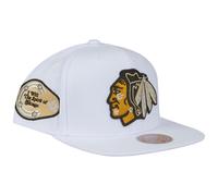 Mitchell & Ness Snapback Cap WINTER WHITE Chicago Blackhawks