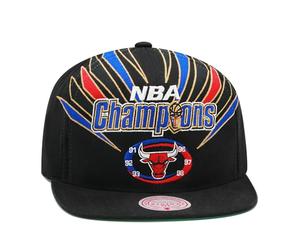 Mitchell & Ness Strapback Cap - Chicago Bulls 1998 Champions Noir Taille Unique