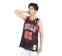 Mitchell & Ness NBA Swingman Jersey Chicago Bulls Alternate 1995-96 Dennis Rodman #91 men Jerseys black taille: L