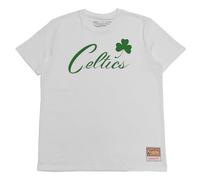 Mitchell & Ness T-shirt avec logo de l'équipe NBA, Boston Celtics Blanc, XL