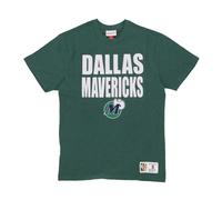Mitchell & Ness - T-shirt Dallas Mavericks Nba - Homme - Tops - Vert - Taille: M