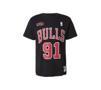 Mitchell & Ness T-Shirt 'NBA BULLS DENNIS RODMAN' rouge / noir / blanc, Taille M