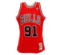 Mitchell & Ness T-shirt Nba Swingman Jerseys Chicago Bulls Dennis Rodman 91, SMJYGS18154CBUSCAR9, Pointure: 178