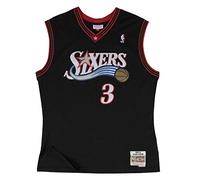 Mitchell & Ness NBA Swingman Jersey Philadelphia 76ers Road 2000-01 Allen Iverson #3 men Jerseys black taille: S