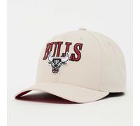 Mitchell & Ness Team Name Pro Crown Nba Chicago Bulls Unisex Casquettes Beige Taille One Size Accessoires