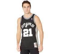 T-shirt MITCHELL & NESS Nba Swingman Jersey San Antonio Spurs Tim Duncan Noir - Homme/Adulte M