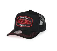 Mitchell & Ness Trucker Snapback Cap - Brand Patch Noir