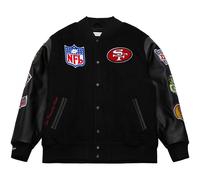 Mitchell & Ness Varsity Veste - BLACKOUT San Francisco 49ers