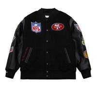 Mitchell & Ness Varsity Veste - BLACKOUT San Francisco 49ers L