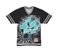 Mitchell & Ness - Veste de Football NBA Big Face 7.0 - Homme - Tops - Multicolore - Taille: XL