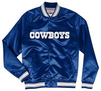 Mitchell & Ness Veste Satin Légère Navy Dallas Cowboys