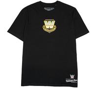 Mitchell & Ness Wrestlemania (WWE) Legends T-shirt à manches courtes 100 % coton pour homme, femme, enfant, unisexe, printemps, été, automne, hiver, lutte, Bret Hitman Hart 3, XL