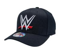 Mitchell & Ness WWE Pro Crown/Classic Red Snapback Casquette de Baseball Noir Taille Unique Réglable Homme Femme Enfant Unisexe Printemps Été Automne Hiver, Logo WWE - Classic Red, taille unique