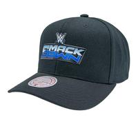 Mitchell & Ness WWE Pro Crown/Classic Red Snapback Casquette de Baseball Noir Taille Unique Réglable Homme Femme Enfant Unisexe Printemps Été Automne Hiver, WWE Smack - Pro Crown, taille unique