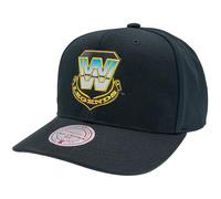 Mitchell & Ness WWE Pro Crown/Classic Red Snapback Casquette de Baseball Noir Taille Unique Réglable Homme Femme Enfant Unisexe Printemps Été Automne Hiver, WWE Legends - Pro Crown, taille unique