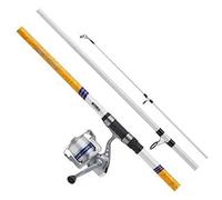 Mitchell Neuron Surf Fishing Combo, Rod and Reel Kit For Beach and SurfCasting, Telescopic Rod and Saltwater Resistant Reel, Complete With End Tackle, Ready to Fish Out of the Box